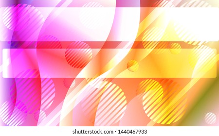 Futuristic Background With Color Gradient Geometric Shape for Your Design Landing Page, Ad, Banner, Cover Page. Vector Illustration with Color Gradient.