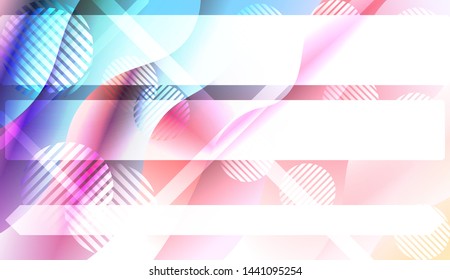 Futuristic Background With Color Gradient Geometric Shape for Your Design Landing Page, Ad, Banner, Cover Page. Vector Illustration with Color Gradient.