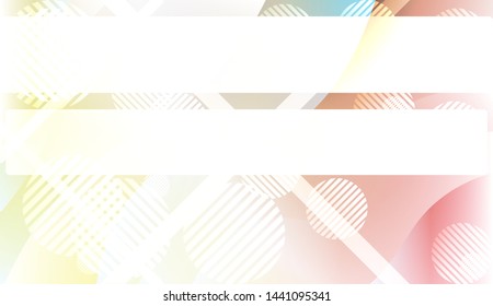 Futuristic Background With Color Gradient Geometric Shape for Your Design Landing Page, Ad, Banner, Cover Page. Vector Illustration with Color Gradient.