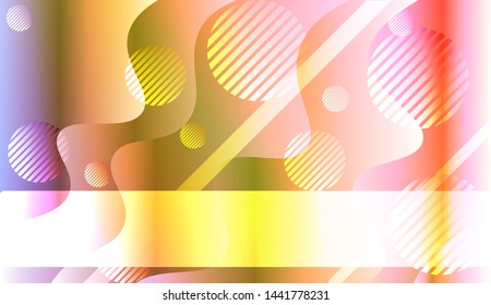 Futuristic Background With Color Gradient Geometric Shape for Your Design Landing Page, Ad, Banner, Cover Page. Vector Illustration with Color Gradient.