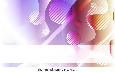 Futuristic Background With Color Gradient Geometric Shape for Your Design Landing Page, Ad, Banner, Cover Page. Vector Illustration with Color Gradient.