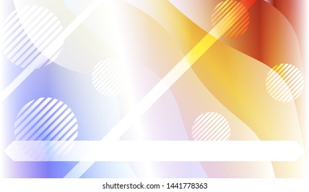 Futuristic Background With Color Gradient Geometric Shape for Your Design Landing Page, Ad, Banner, Cover Page. Vector Illustration with Color Gradient.