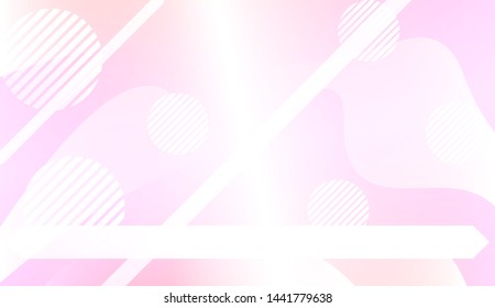 Futuristic Background With Color Gradient Geometric Shape for Your Design Landing Page, Ad, Banner, Cover Page. Vector Illustration with Color Gradient.