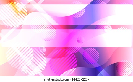 Futuristic Background With Color Gradient Geometric Shape for Your Design Landing Page, Ad, Banner, Cover Page. Vector Illustration with Color Gradient.