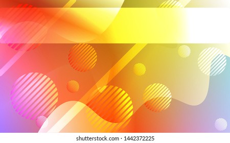 Futuristic Background With Color Gradient Geometric Shape for Your Design Landing Page, Ad, Banner, Cover Page. Vector Illustration with Color Gradient.