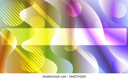 Futuristic Background With Color Gradient Geometric Shape for Your Design Landing Page, Ad, Banner, Cover Page. Vector Illustration with Color Gradient.