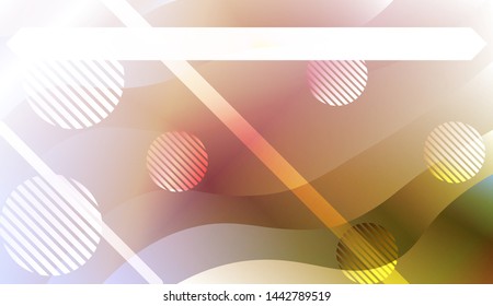 Futuristic Background With Color Gradient Geometric Shape for Your Design Landing Page, Ad, Banner, Cover Page. Vector Illustration with Color Gradient.