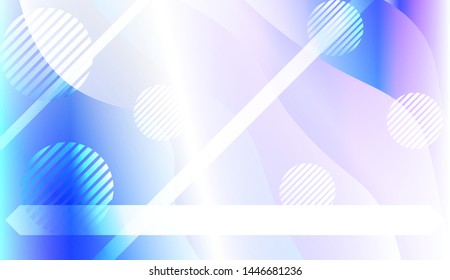 Futuristic Background With Color Gradient Geometric Shape for Your Design Landing Page, Ad, Banner, Cover Page. Vector Illustration with Color Gradient.