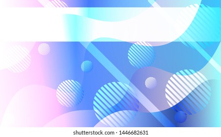 Futuristic Background With Color Gradient Geometric Shape for Your Design Landing Page, Ad, Banner, Cover Page. Vector Illustration with Color Gradient.