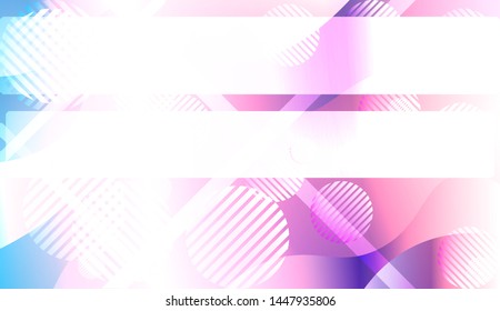 Futuristic Background With Color Gradient Geometric Shape for Your Design Landing Page, Ad, Banner, Cover Page. Vector Illustration with Color Gradient.