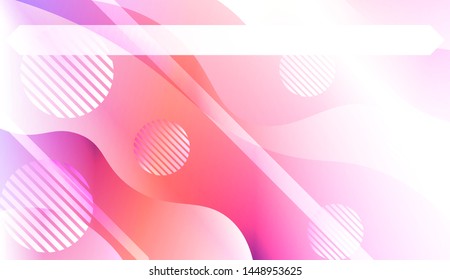 Futuristic Background With Color Gradient Geometric Shape for Your Design Landing Page, Ad, Banner, Cover Page. Vector Illustration with Color Gradient.