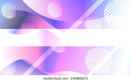 Futuristic Background With Color Gradient Geometric Shape for Your Design Landing Page, Ad, Banner, Cover Page. Vector Illustration with Color Gradient.