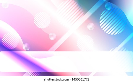 Futuristic Background With Color Gradient Geometric Shape for Your Design Landing Page, Ad, Banner, Cover Page. Vector Illustration with Color Gradient.