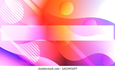 Futuristic Background With Color Gradient Geometric Shape for Your Design Landing Page, Ad, Banner, Cover Page. Vector Illustration with Color Gradient.
