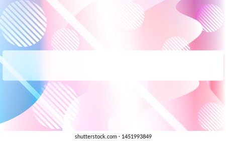 Futuristic Background With Color Gradient Geometric Shape for Your Design Landing Page, Ad, Banner, Cover Page. Vector Illustration with Color Gradient.