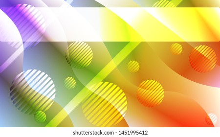 Futuristic Background With Color Gradient Geometric Shape for Your Design Landing Page, Ad, Banner, Cover Page. Vector Illustration with Color Gradient.