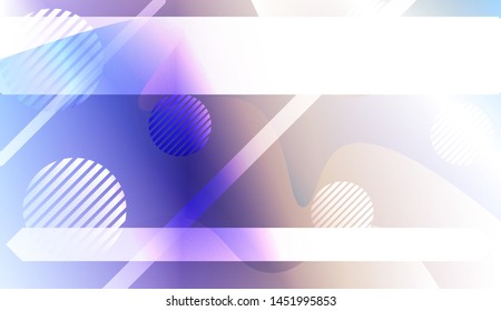 Futuristic Background With Color Gradient Geometric Shape for Your Design Landing Page, Ad, Banner, Cover Page. Vector Illustration with Color Gradient.