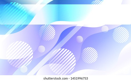 Futuristic Background With Color Gradient Geometric Shape for Your Design Landing Page, Ad, Banner, Cover Page. Vector Illustration with Color Gradient.