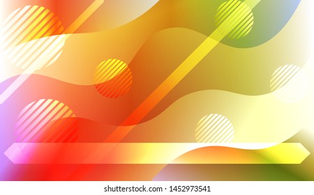 Futuristic Background With Color Gradient Geometric Shape for Your Design Landing Page, Ad, Banner, Cover Page. Vector Illustration with Color Gradient.
