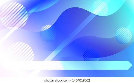 Futuristic Background With Color Gradient Geometric Shape for Your Design Landing Page, Ad, Banner, Cover Page. Vector Illustration with Color Gradient.