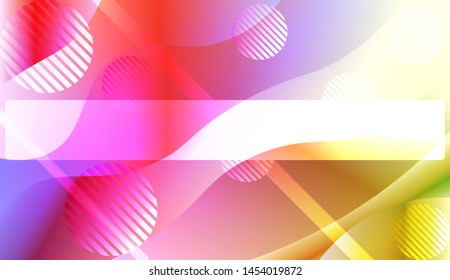 Futuristic Background With Color Gradient Geometric Shape for Your Design Landing Page, Ad, Banner, Cover Page. Vector Illustration with Color Gradient.
