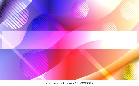 Futuristic Background With Color Gradient Geometric Shape for Your Design Landing Page, Ad, Banner, Cover Page. Vector Illustration with Color Gradient.