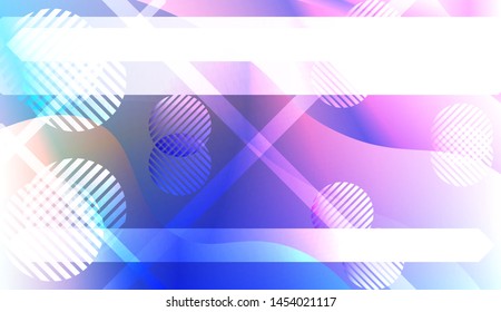 Futuristic Background With Color Gradient Geometric Shape for Your Design Landing Page, Ad, Banner, Cover Page. Vector Illustration with Color Gradient.