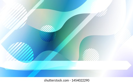 Futuristic Background With Color Gradient Geometric Shape for Your Design Landing Page, Ad, Banner, Cover Page. Vector Illustration with Color Gradient.