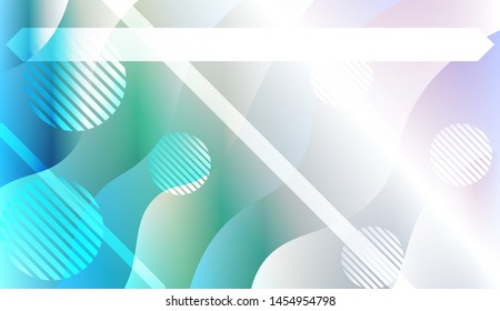 Futuristic Background With Color Gradient Geometric Shape for Your Design Landing Page, Ad, Banner, Cover Page. Vector Illustration with Color Gradient.