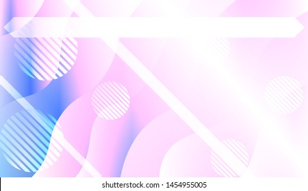 Futuristic Background With Color Gradient Geometric Shape for Your Design Landing Page, Ad, Banner, Cover Page. Vector Illustration with Color Gradient.