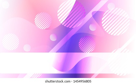 Futuristic Background With Color Gradient Geometric Shape for Your Design Landing Page, Ad, Banner, Cover Page. Vector Illustration with Color Gradient.