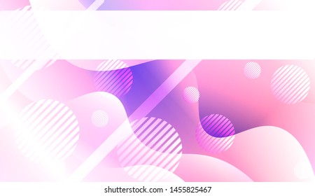 Futuristic Background With Color Gradient Geometric Shape for Your Design Landing Page, Ad, Banner, Cover Page. Vector Illustration with Color Gradient.