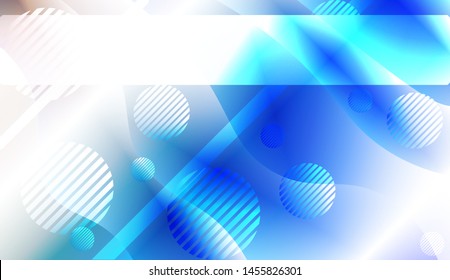 Futuristic Background With Color Gradient Geometric Shape for Your Design Landing Page, Ad, Banner, Cover Page. Vector Illustration with Color Gradient.
