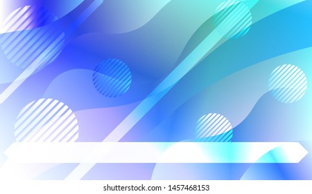 Futuristic Background With Color Gradient Geometric Shape for Your Design Landing Page, Ad, Banner, Cover Page. Vector Illustration with Color Gradient.