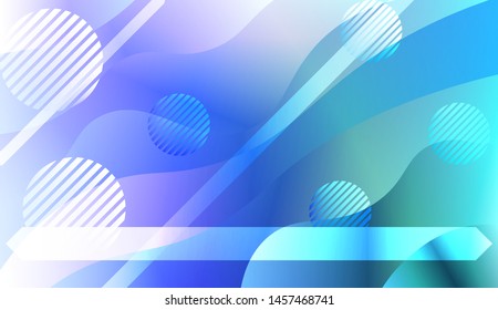 Futuristic Background With Color Gradient Geometric Shape for Your Design Landing Page, Ad, Banner, Cover Page. Vector Illustration with Color Gradient.