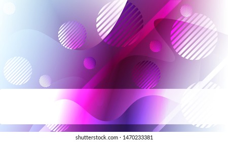 Futuristic Background With Color Gradient Geometric Shape for Your Design Landing Page, Ad, Banner, Cover Page. Vector Illustration with Color Gradient.