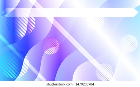 Futuristic Background With Color Gradient Geometric Shape for Your Design Landing Page, Ad, Banner, Cover Page. Vector Illustration with Color Gradient.