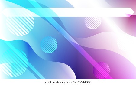 Futuristic Background With Color Gradient Geometric Shape for Your Design Landing Page, Ad, Banner, Cover Page. Vector Illustration with Color Gradient.