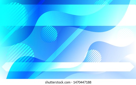 Futuristic Background With Color Gradient Geometric Shape for Your Design Landing Page, Ad, Banner, Cover Page. Vector Illustration with Color Gradient.