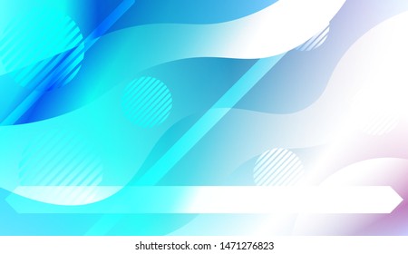 Futuristic Background With Color Gradient Geometric Shape for Your Design Landing Page, Ad, Banner, Cover Page. Vector Illustration with Color Gradient.