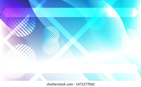 Futuristic Background With Color Gradient Geometric Shape for Your Design Landing Page, Ad, Banner, Cover Page. Vector Illustration with Color Gradient.