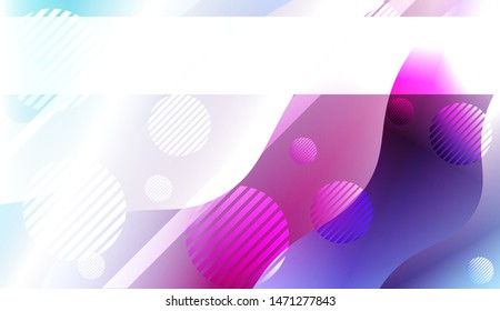 Futuristic Background With Color Gradient Geometric Shape for Your Design Landing Page, Ad, Banner, Cover Page. Vector Illustration with Color Gradient.