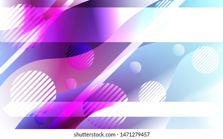 Futuristic Background With Color Gradient Geometric Shape for Your Design Landing Page, Ad, Banner, Cover Page. Vector Illustration with Color Gradient.