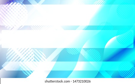 Futuristic Background With Color Gradient Geometric Shape for Your Design Landing Page, Ad, Banner, Cover Page. Vector Illustration with Color Gradient.