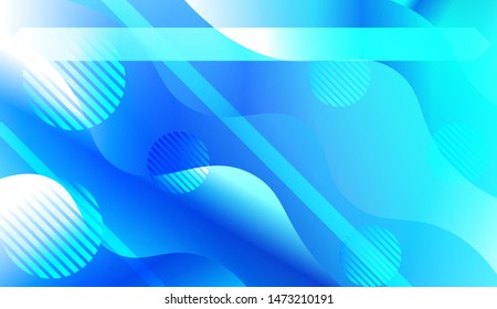 Futuristic Background With Color Gradient Geometric Shape for Your Design Landing Page, Ad, Banner, Cover Page. Vector Illustration with Color Gradient.