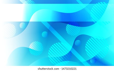 Futuristic Background With Color Gradient Geometric Shape for Your Design Landing Page, Ad, Banner, Cover Page. Vector Illustration with Color Gradient.