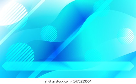 Futuristic Background With Color Gradient Geometric Shape for Your Design Landing Page, Ad, Banner, Cover Page. Vector Illustration with Color Gradient.