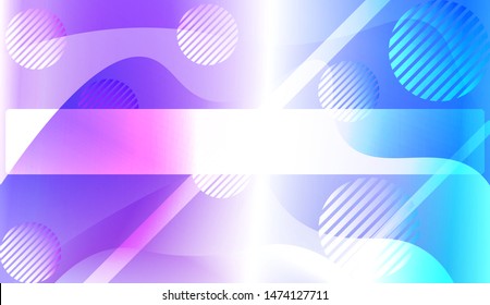 Futuristic Background With Color Gradient Geometric Shape for Your Design Landing Page, Ad, Banner, Cover Page. Vector Illustration with Color Gradient.