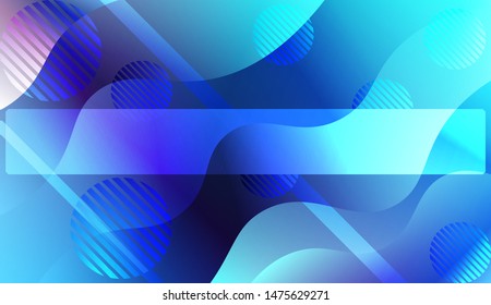 Futuristic Background With Color Gradient Geometric Shape for Your Design Landing Page, Ad, Banner, Cover Page. Vector Illustration with Color Gradient.
