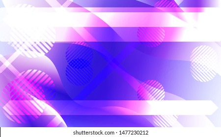 Futuristic Background With Color Gradient Geometric Shape for Your Design Landing Page, Ad, Banner, Cover Page. Vector Illustration with Color Gradient.